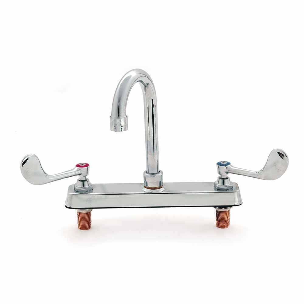 Migsa Bxf-Vw5G Llave Mezcladora De 8” Aletas Largas Llave Cuello Ganso Grifo Agua Fria Caliente.  KitchenMax.Store. Envíos seguros a todo México. Cotiza hoy mismo.