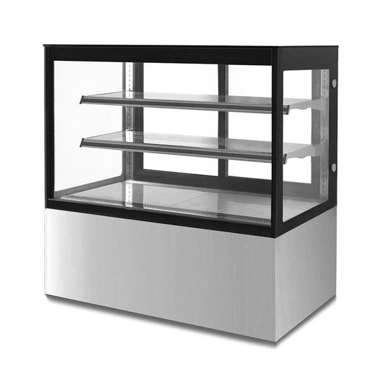 Migsa Gn-1200R2 Vitrina Exhibidora Cristal Recto. 120 cm. 530 Lt / 18.71 pies - 110 V - Vitrina Refrigerada - Migsa - KitchenMax Store