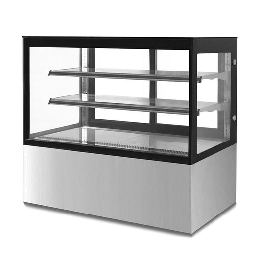 Migsa Gn-1500R2 Vitrina Exhibidora Cristal Recto. 150 cm. 580 Lt / 20.48 pies - 110 V - Vitrinas Refrigeradas - Migsa - KitchenMax Store