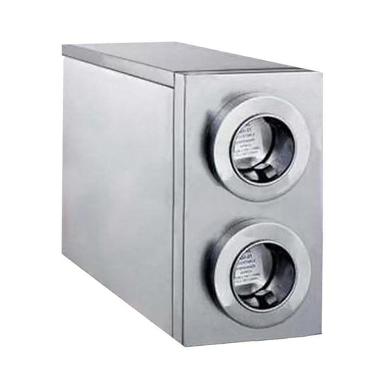 Migsa Hcw-2 Despachador Vasos Dos Secciones Restaurante Cafeteria Negocio Alimentos Distribuidor Despachar Vasos.  KitchenMax.Store. Envíos seguros a todo México. Cotiza hoy mismo.