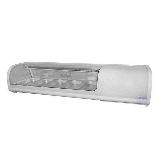 Migsa Rts-52L Vitrina Refrigerada Para Sushi. 135.2 cm 52 Lt / 1.83 pies - 120 V - Vitrinas Refrigeradas - Migsa - KitchenMax Store