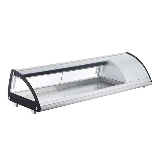 Migsa Rts-63L Vitrina Refrigerada Para Sushi Mostrador. 130.7 cm. 63 Lt  120 V - Vitrinas Refrigeradas - Migsa - KitchenMax Store