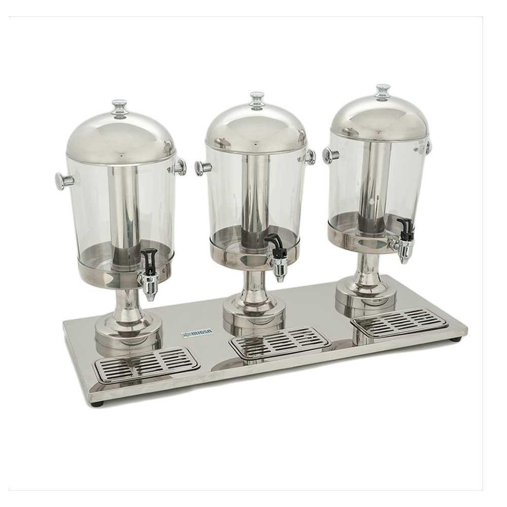 Migsa Zcf303B Despachador Jugos 3 Tanques 8 Litros c/u Restaurantes Bares Dispensador Distribuidor Repartidor Bebidas Bar Local Negocio Tienda de Convivencia.  KitchenMax.Store. Envíos seguros a todo México. Cotiza hoy mismo.