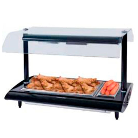 Migsa LT-01 Exhibidor de Alimentos Abierto Termico Restaurante Cafeteria Bar Tienda de Conveniencia Papas a la Francesa Banquetes Establecimiento Comida Rapida Calentar.  KitchenMax.Store. Envíos seguros a todo México. Cotiza hoy mismo.