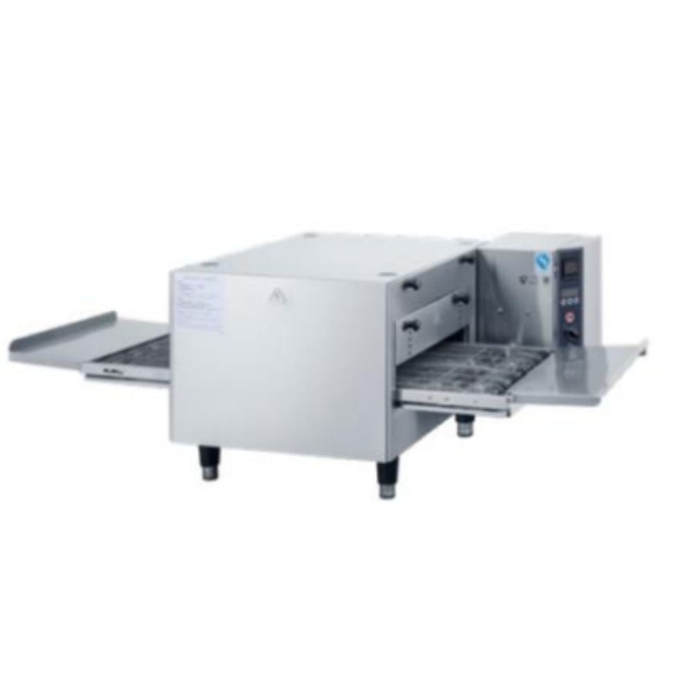 Migsa NTE-1620 Horno Electrico de Banda para Pizza Panaderia Pizzeria Restaurante Pasteleria Banquetes Cocina Industrial Alimentos Coccion.  KitchenMax.Store. Envíos seguros a todo México. Cotiza hoy mismo.