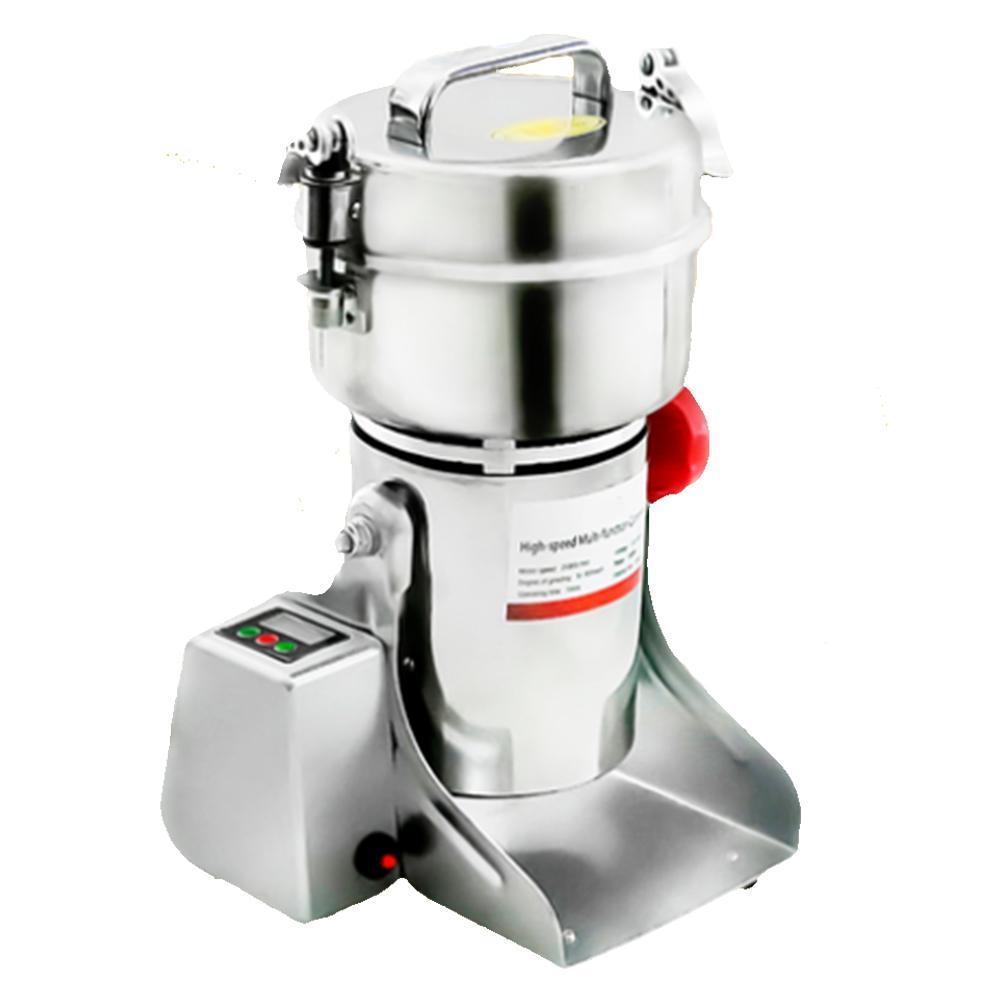 MOLINO KITCHEN MAX STORE MGYE | Molino de Granos y Especias Secas | Eléctrico | Acero Inoxidable | Molienda Fina | Arroz Chile Pimienta Canela | Tienda Cafetería Restaurante Negocio Supermercado 