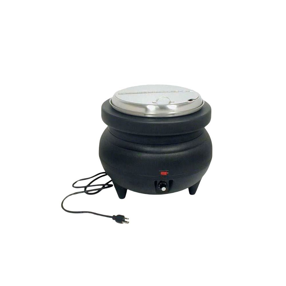 OLLA BRUJA INFRICO SK-500W | Olla Bruja | 10.8 Lts | Eléctrica | Cocina Industrial Restaurante Hotel Caldos Cremas Buffet Consome Guiso Cocido Caldillo Estofado para Banquetes Eventos Catering Restaurante Comida Corrida Hotel