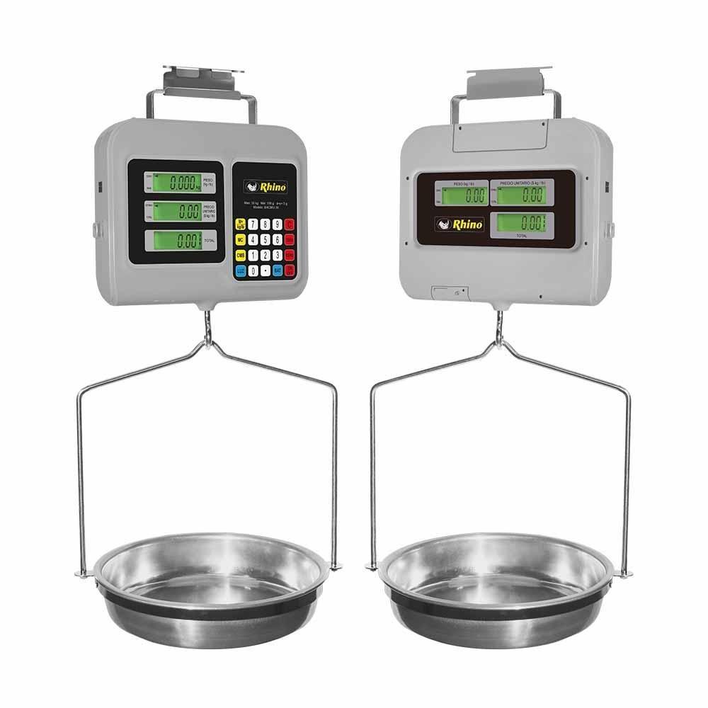 Rhino BACMU-30 Bascula Colgante 30 kg Pescaderia Verduleria Recauderia Frutas y verdudas Tienda de abarrotes Miscelaneas carniceria cremeria tianguis - Rhino - KitchenMax Store