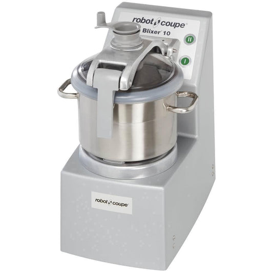 Robot Coupe BLIXER 10 Procesador  Alimentos Trifásico Tazón Acero Inoxidable Dos velocidades 4.5 HP - Procesadores Alimentos / Ralladores / Cortadores - Robot Coupe - KitchenMax Store