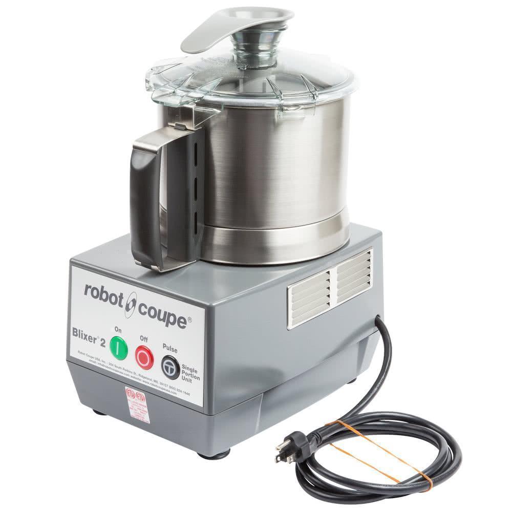 Robot Coupe BLIXER 2 Procesador  Alimentos Monofásico Tazón Acero Inoxidable Velocidad Simple - Procesadores Alimentos / Ralladores / Cortadores - Robot Coupe - KitchenMax Store