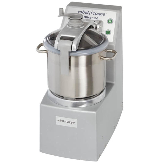 Robot Coupe BLIXER 20 Procesador Alimentos Tazón  Acero Inoxidable Dos velocidades 5.5HP - Procesadores Alimentos / Ralladores / Cortadores - Robot Coupe - KitchenMax Store