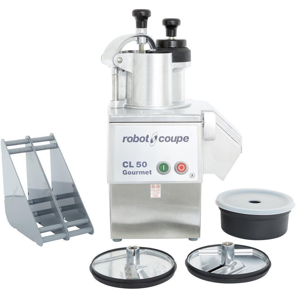 Robot Coupe CL50 Gourmet Procesador  Alimentos con Alimentación Continua 120V - Procesadores Alimentos / Ralladores / Cortadores - Robot Coupe - KitchenMax Store