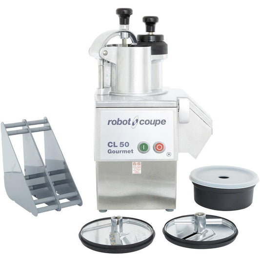 Robot Coupe CL50 Gourmet Procesador  Alimentos con Alimentación Continua 120V - Procesadores Alimentos / Ralladores / Cortadores - Robot Coupe - KitchenMax Store