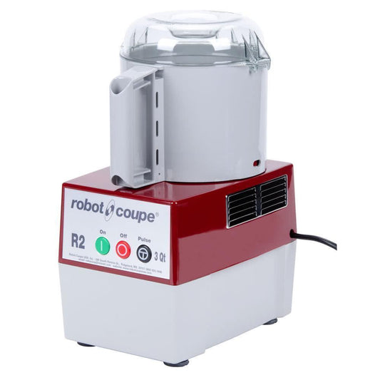 Robot Coupe R2B Procesador  Alimentos  3 Qt. Tazón Policarbonato Gris - Procesadores Alimentos / Ralladores / Cortadores - Robot Coupe - KitchenMax Store