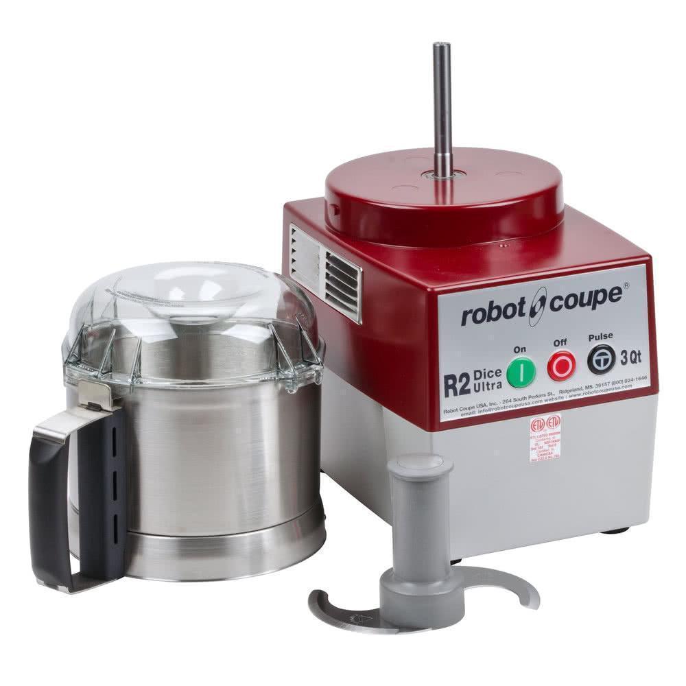 Robot Coupe R2DICE ULTRA Procesador  Alimentos 3 Qt. Alimentación Continua 2 HP 120v - Procesadores Alimentos / Ralladores / Cortadores - Robot Coupe - KitchenMax Store