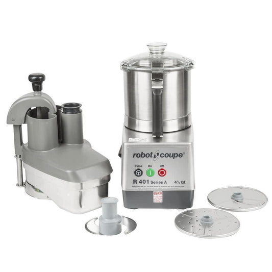 Robot Coupe R401 Procesador Alimentos Monofásico Cuchilla Lisa 1.5 HP - Procesadores Alimentos / Ralladores / Cortadores - Robot Coupe - KitchenMax Store