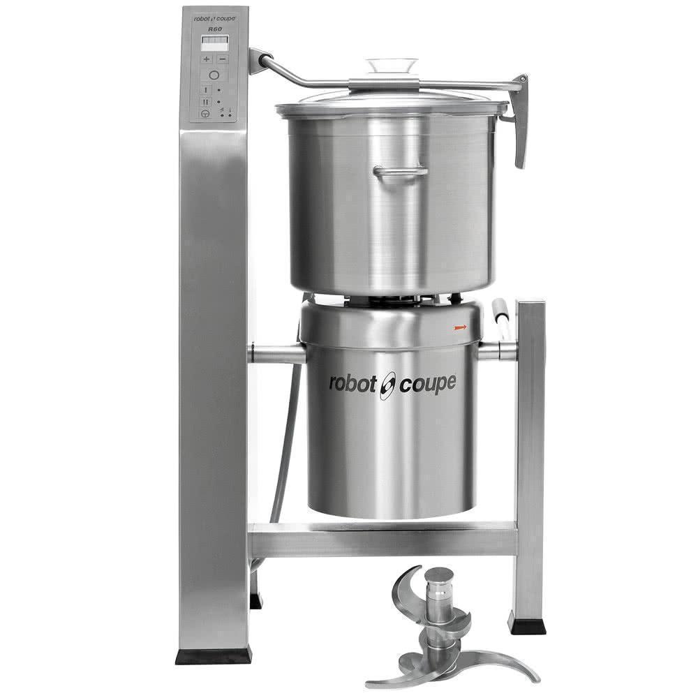 Robot Coupe R60T Procesador  Alimentos Vertical  63 Qt Tazón Acero Inoxidable - Procesadores Alimentos / Ralladores / Cortadores - Robot Coupe - KitchenMax Store