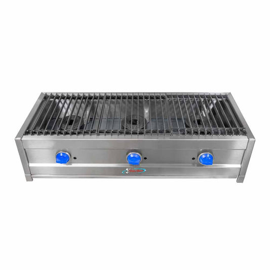 San-Son LUNCHMASTER3 Parrilla 3 Quemadores Acero Inoxidable - Parrillas - San Son - KitchenMax Store