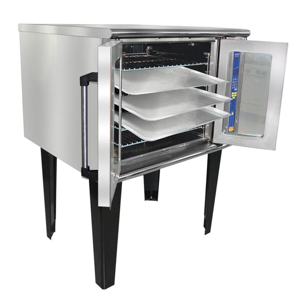 San-Son  MASTER KITCHEN HCU Horno Convección Computarizado Gas Acero Inoxidable - Hornos - San Son - KitchenMax Store