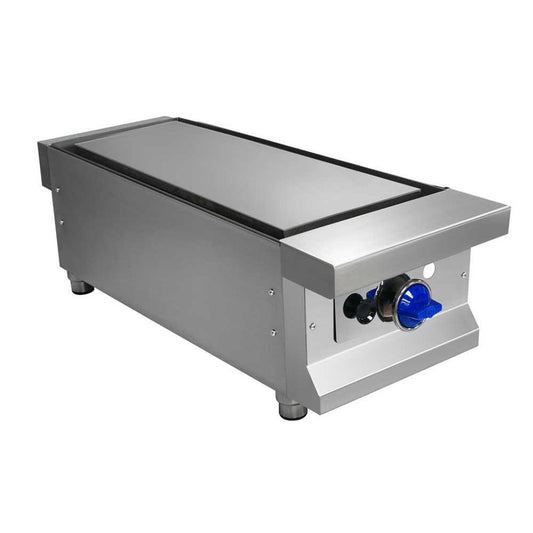 San-Son SSP12 Plancha Frente 30.5 cm Gas 1 Control Acero Inoxidable Gris - Plancha - San Son - KitchenMax Store