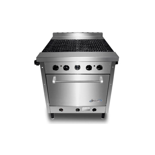 San-Son Sanson ZH-701-4 Estufa Profesional 4 Fuegos Abiertos Tipo Hélice - Estufas / Mixtos / Con y sin Horno - San Son - KitchenMax Store