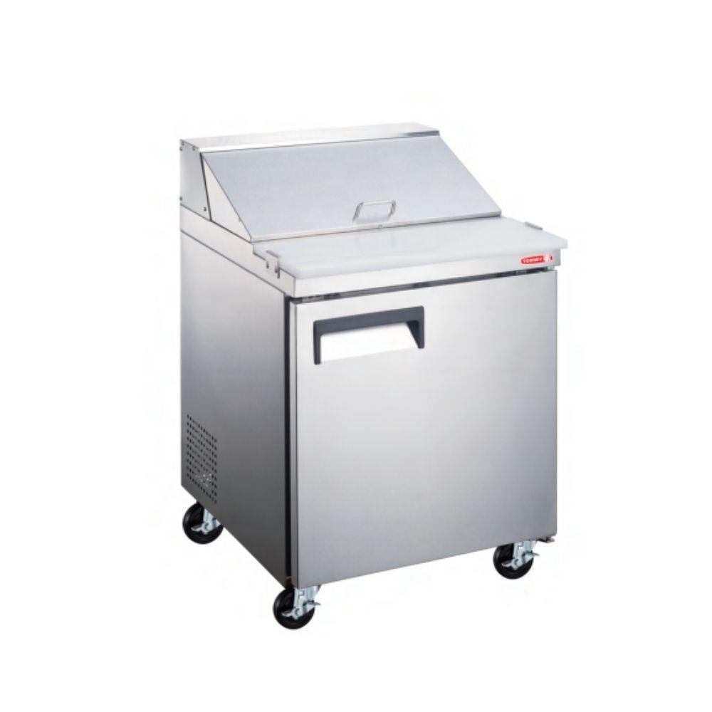 Torrey MFS-27 Mesa Preparacion 1 Puerta Solida 1 Parrilla Acero Inoxidable - Mesas de trabajo refrigeradas - Torrey - KitchenMax Store
