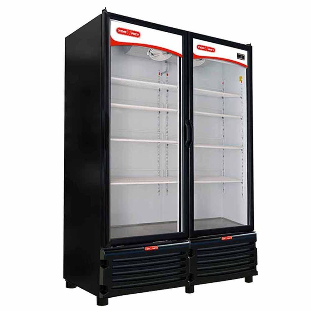 Torrey TVC42-2P Refrigerador Enfriador Vertical 2 Puertas 8 Parrillas Cuerpo Esmaltado - Refrigeradores - Torrey - KitchenMax Store