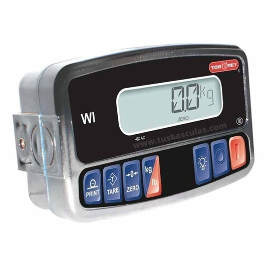 Torrey Wi Módulo Indicador Pantalla Lcd Conexión Pc/Impresora 0WI - Indicador Báscula - Torrey - KitchenMax Store