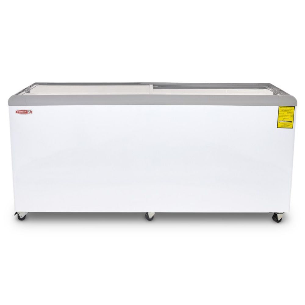 Torrey CHC-180PR CCCHC180001 Congelador Horizontal Cofre 2 Puertas Corredizas Cristal Plano Cuerpo Esmaltado - Congeladores - Torrey - KitchenMax Store