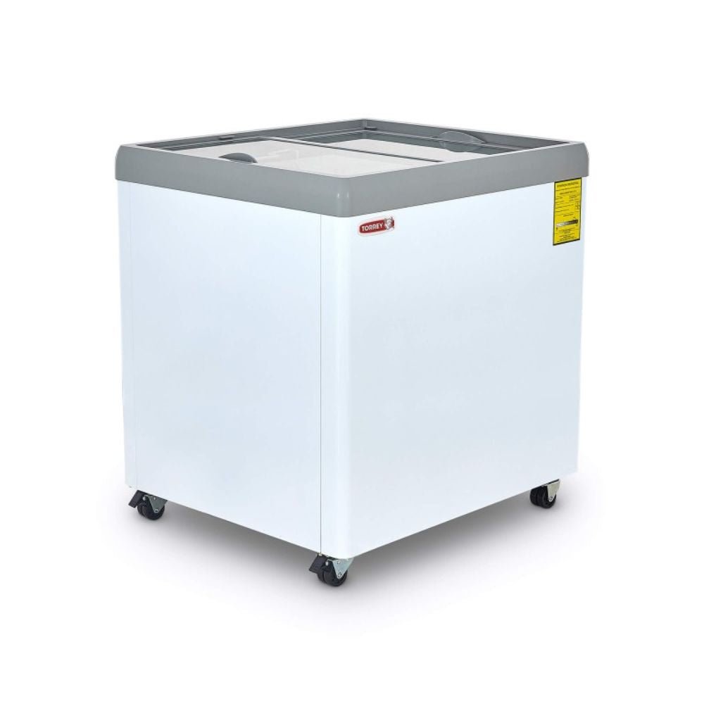 Torrey CHC-80PR CCCHC080005 Congelador Horizontal 2 Puertas Corredizas Cristal Plano Cuerpo Esmaltado - Congeladores - Torrey - KitchenMax Store