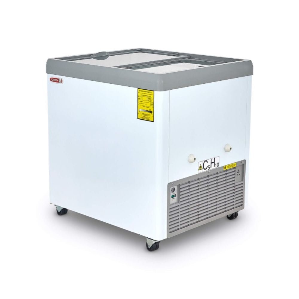 Torrey CHC-80PR CCCHC080005 Congelador Horizontal 2 Puertas Corredizas Cristal Plano Cuerpo Esmaltado - Congeladores - Torrey - KitchenMax Store