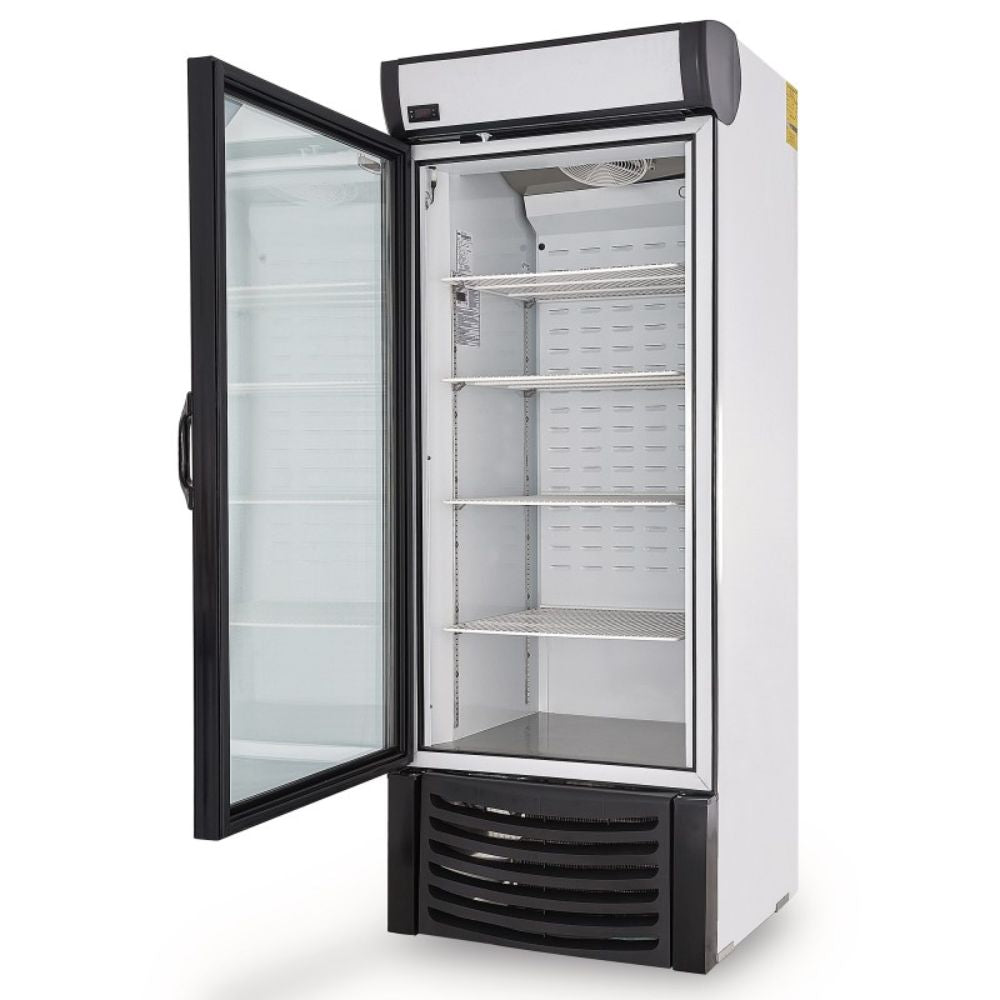 Torrey CV16 PTCV-0003 Congelador Exhibidor Vertical 1 Puerta Cristal 4 Parrillas Cuerpo Esmaltado - Congeladores - Torrey - KitchenMax Store