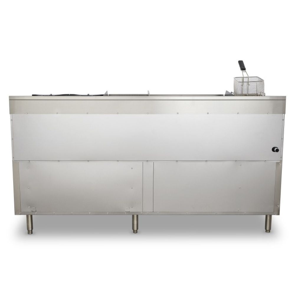 Torrey EST-MA6G CQESTMA6025 Estufa Maestra 4 Quemadores 1 Asador 1 Freidor 1 Gratinador 1 Horno 1 Plancha Acero Inoxidable -  - Torrey - KitchenMax Store