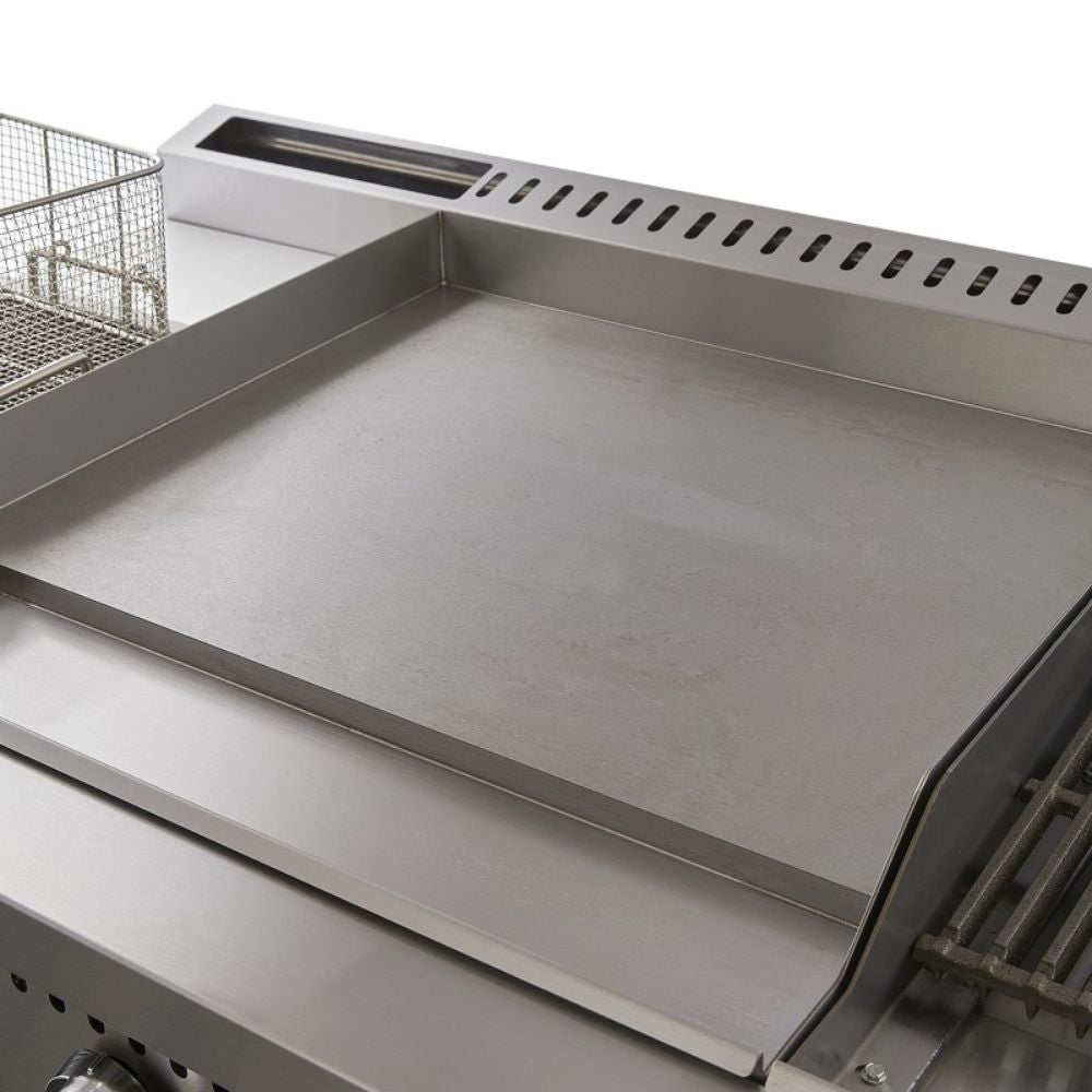 Torrey EST-MA6G CQESTMA6025 Estufa Maestra 4 Quemadores 1 Asador 1 Freidor 1 Gratinador 1 Horno 1 Plancha Acero Inoxidable -  - Torrey - KitchenMax Store