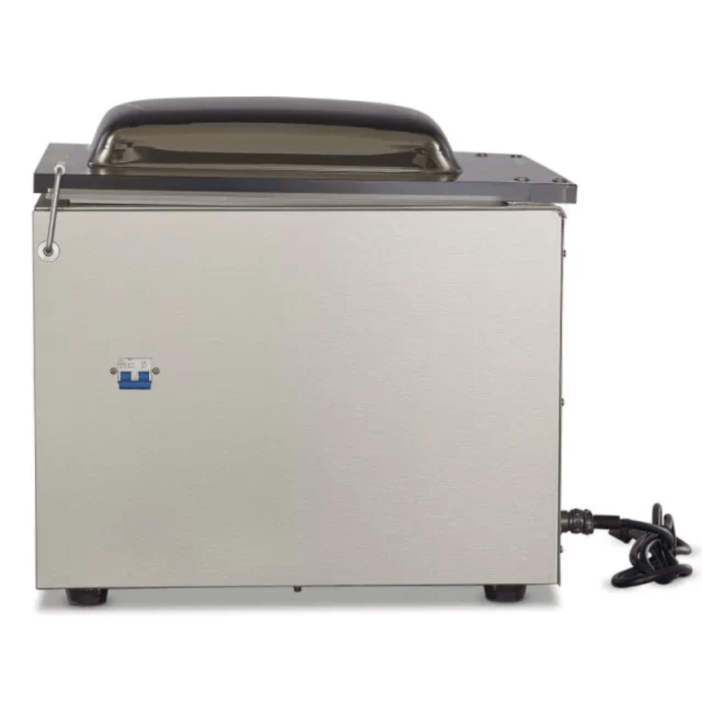 Torrey EVB-20 Empacadora al Vacio 20 Metros Cubicos para Tiendas Supermercado Restaurantes Carnicerias Panaderias Hoteles Resorts Alimentos Congelados Servicios Catering Delicatessen Ingredientes Frescos Carnes Aves Pescado Quesos Cereales Frutos Secos Embutidos Industria Alimentaria. KitchenMax.Store. Envíos seguros a todo México. Cotiza hoy mismo.
