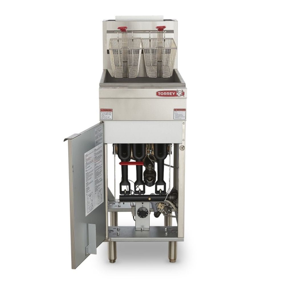 Torrey FRT-20G CQFRG020027 Freidora Gas 20 Litros Acero Inoxidable -  - Torrey - KitchenMax Store