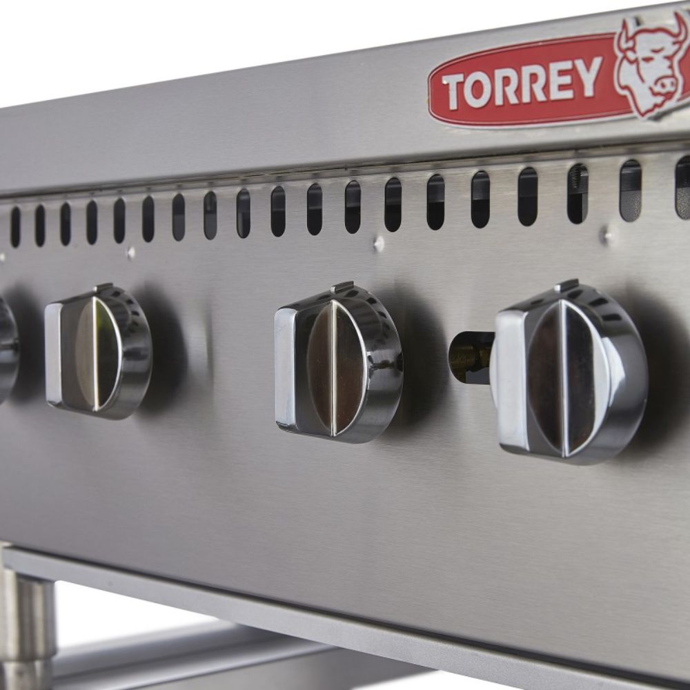 Torrey PAT-4QG CQPAG004030 Parrilla Gas 4 Quemadores Acero Inoxidable -  - Torrey - KitchenMax Store