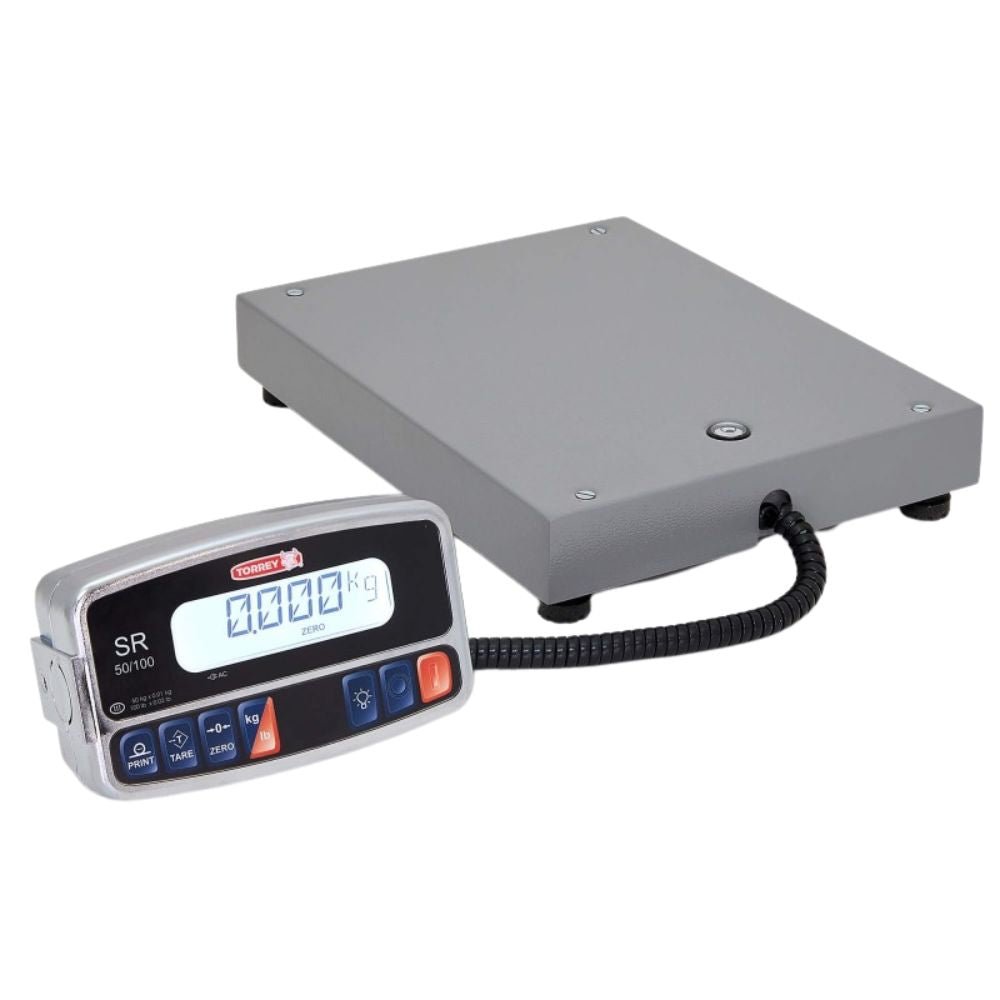 Torrey Sr-50 Bascula Recibo Movil Plataforma Ligera 50 Kg - Báscula - Torrey - KitchenMax Store