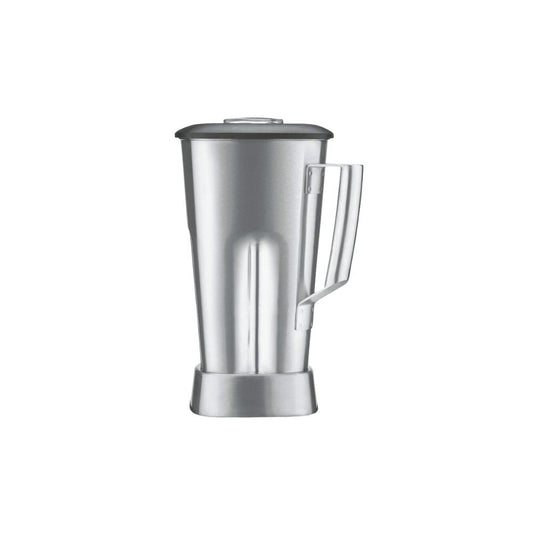 VASO WARING CAC90 | Vaso de Acero Inoxidable | 64 Onzas | Bar Cafeteria Cocina Industrial Restaurante Banquetes Bar Cafetería para Moler Triturar Licuar Puré Alimentos Bebidas Batidos Sopas Salsas Postres Aderezos Moler Especias Frutos Secos