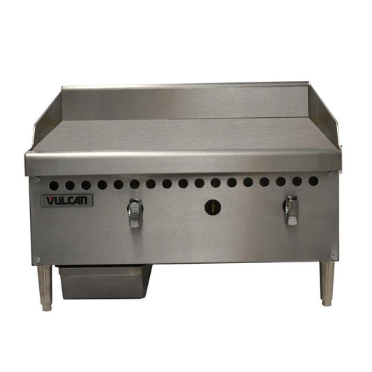 Vulcan Hobart VCRG24-M Plancha Frente 61 cm Gas 2 Controles Acero Inoxidable - Planchas - Vulcan - KitchenMax Store
