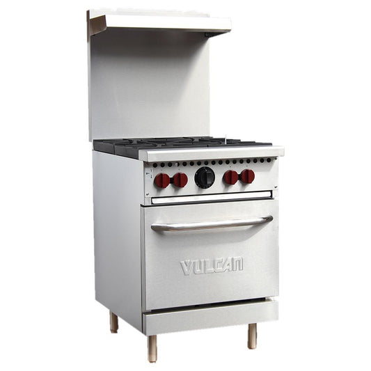 Vulcan by Hobart SX24-4BP Estufa 4 Quemadores con Horno Gas - Estufa - Vulcan - KitchenMax Store