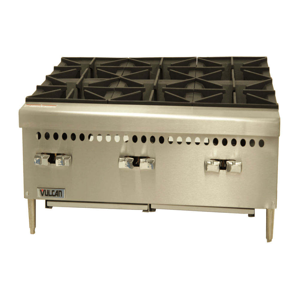 Vulcan by Hobart VCRH36 Parrilla Gas de 6 Quemadores de 36" - Parrillas - Vulcan - KitchenMax Store