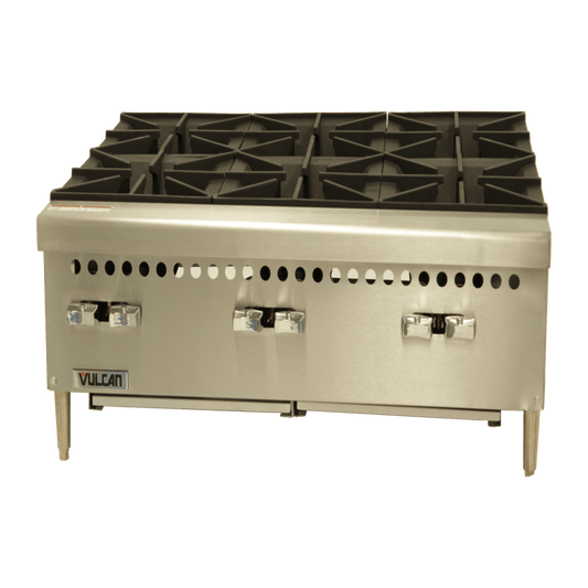 Vulcan by Hobart VCRH36 Parrilla Gas de 6 Quemadores de 36" - Parrillas - Vulcan - KitchenMax Store