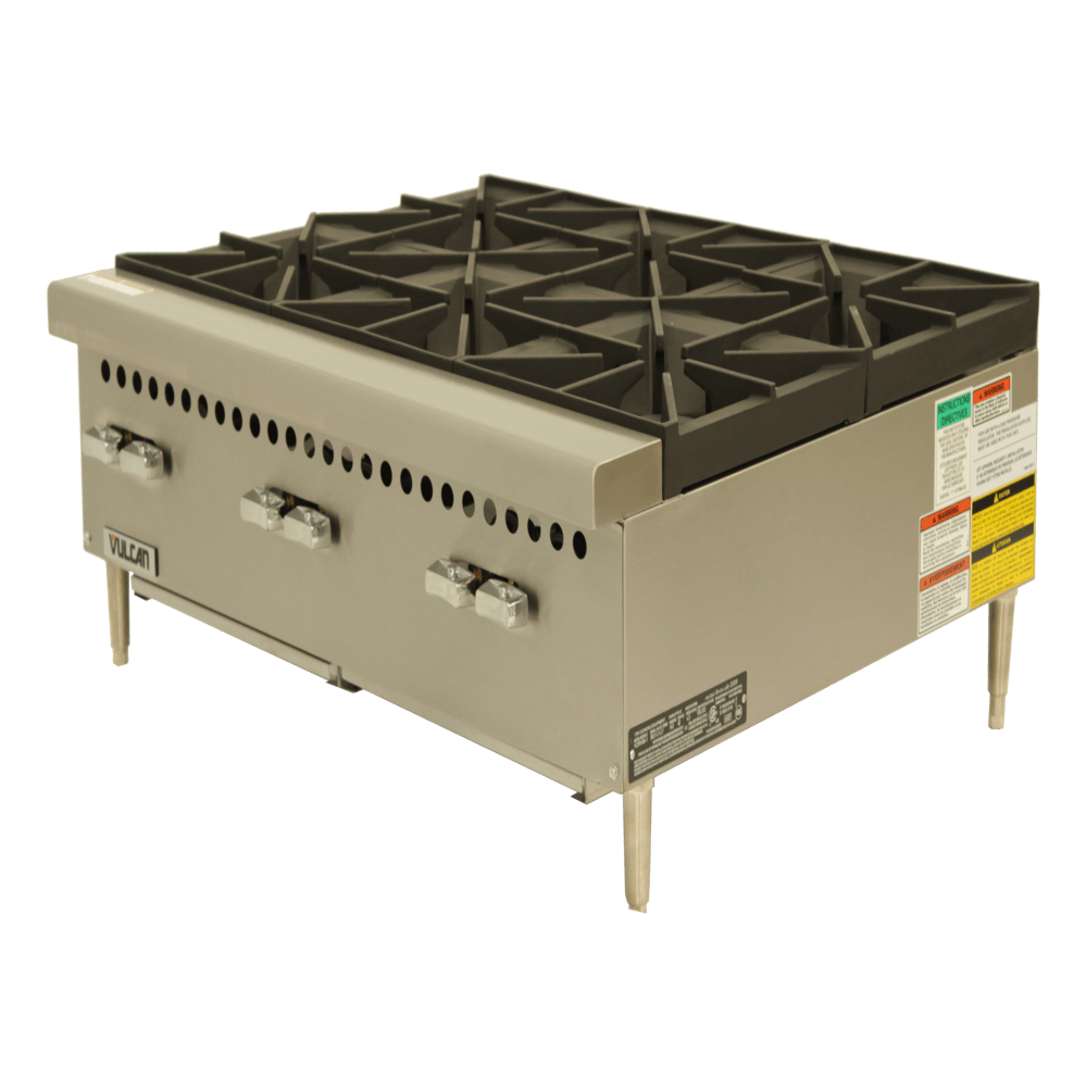 Vulcan by Hobart VCRH36 Parrilla Gas de 6 Quemadores de 36" - Parrillas - Vulcan - KitchenMax Store